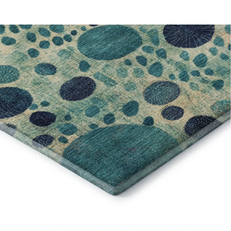 Addison Mayfield Teal AMF1895 8ft. x 10ft. Rect. Rug