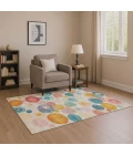 Addison Mayfield Brown AMF1896 - 8ft. Round Rug