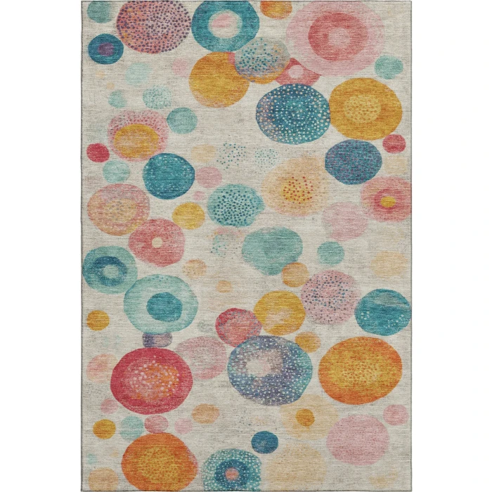 Addison Mayfield Brown AMF1896 - 8ft. Round Rug