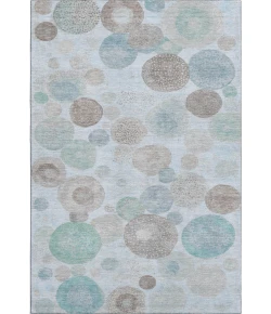 Addison Mayfield Blue AMF1896 - 8ft. Round Rug