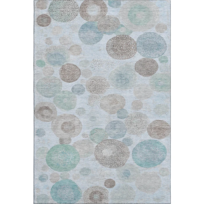 Addison Mayfield Blue AMF1896 - 8ft. Round Rug