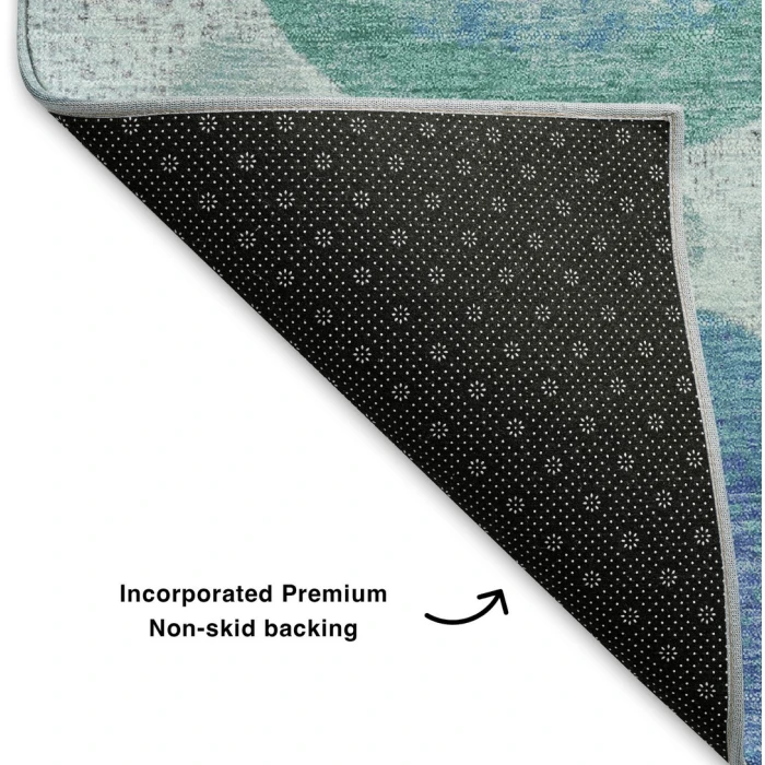 Addison Mayfield Teal AMF1896 2ft. 3in. x 7ft. 6in. Rect. Rug