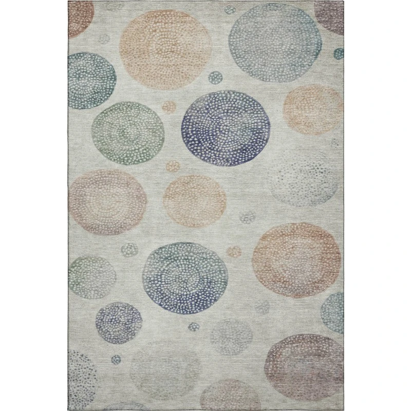 Addison Mayfield Brown AMF1897 - 8ft. Round Rug