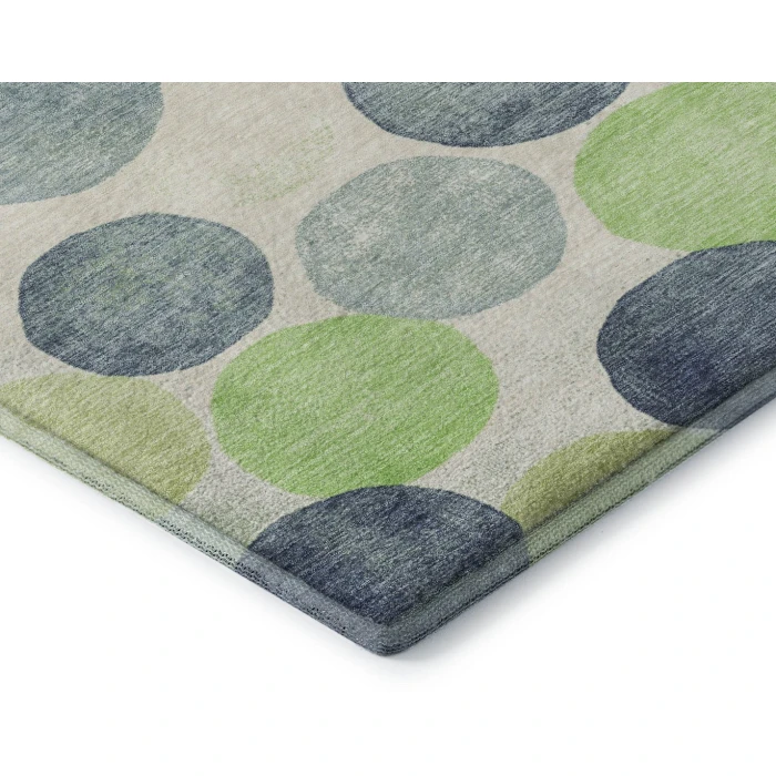 Addison Mayfield Blue AMF1898 - 8ft. Round Rug