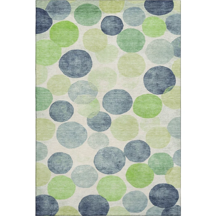 Addison Mayfield Blue AMF1898 - 8ft. Round Rug