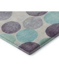 Addison Mayfield Purple AMF1898 - 8ft. Round Rug