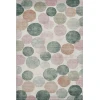 Addison Mayfield Orange AMF1898 - 8ft. Round Rug