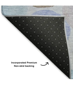 Addison Mayfield Blue AMF1898 2ft. 3in. x 7ft. 6in. Rect. Rug