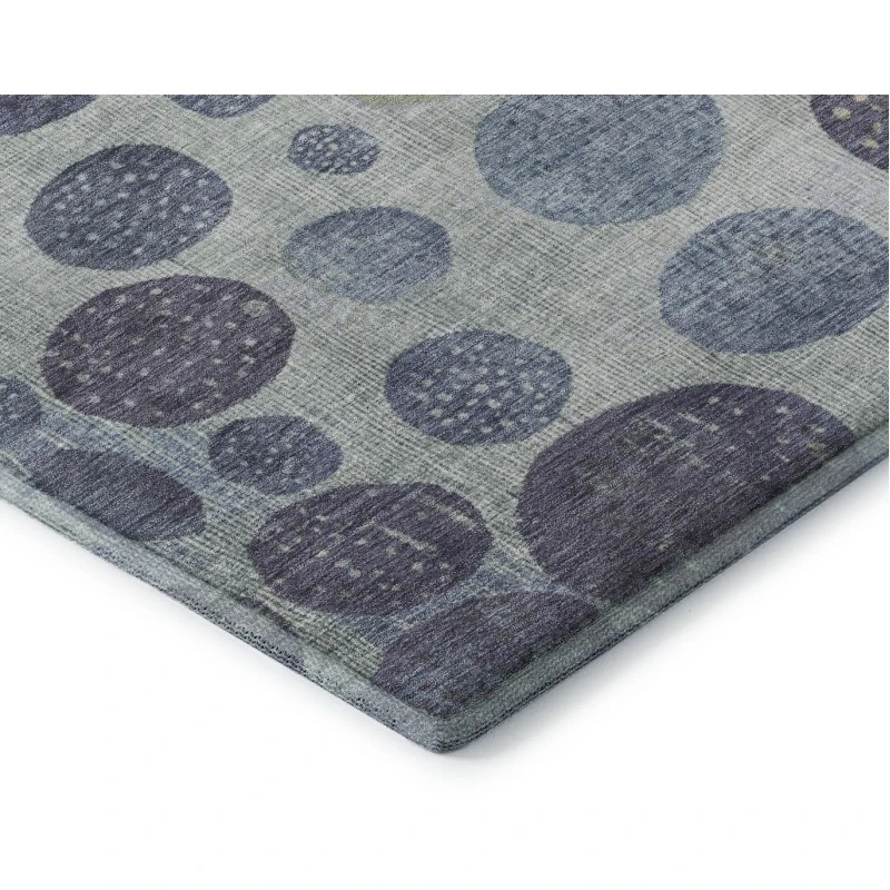 Addison Mayfield Blue AMF1899 - 8ft. Round Rug