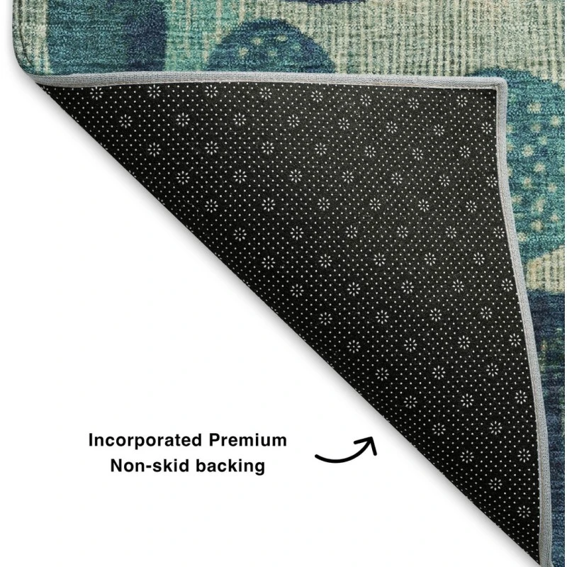 Addison Mayfield Teal AMF1899 8ft. x 10ft. Rect. Rug