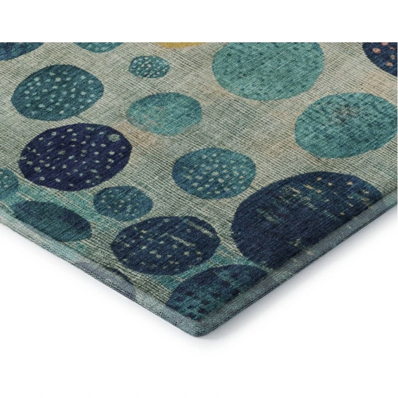 Addison Mayfield Teal AMF1899 8ft. x 10ft. Rect. Rug