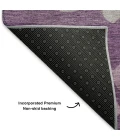 Addison Mayfield Purple AMF1900 5ft. x 7ft. 6in. Rect. Rug