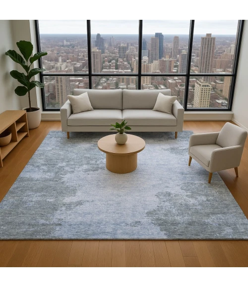 Addison Mayfield Blue AMF1902 9ft. x 12ft. Rect. Rug