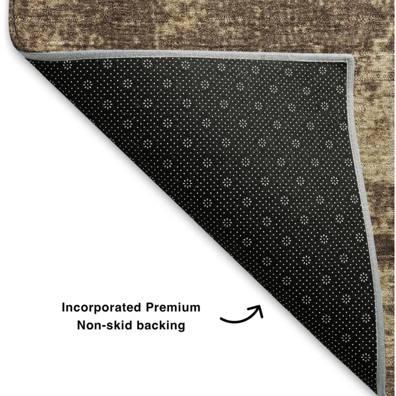 Addison Mayfield Brown AMF1902 - 8ft. Round Rug