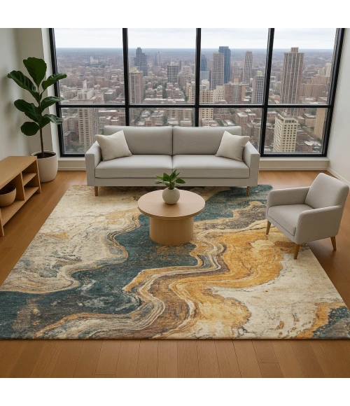 Addison Mayfield Ivory AMF1907 8ft. x 10ft. Rect. Rug