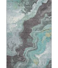 Addison Mayfield Teal AMF1907 9ft. x 12ft. Rect. Rug