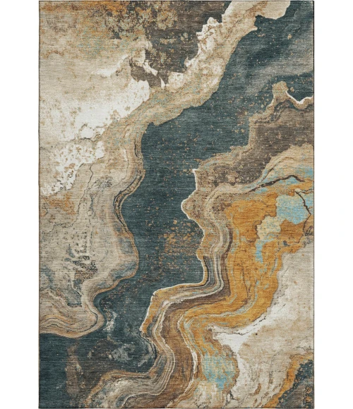 Addison Mayfield Gold AMF1907 9ft. x 12ft. Rect. Rug