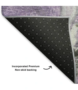 Addison Mayfield Purple AMF1908 9ft. x 12ft. Rect. Rug