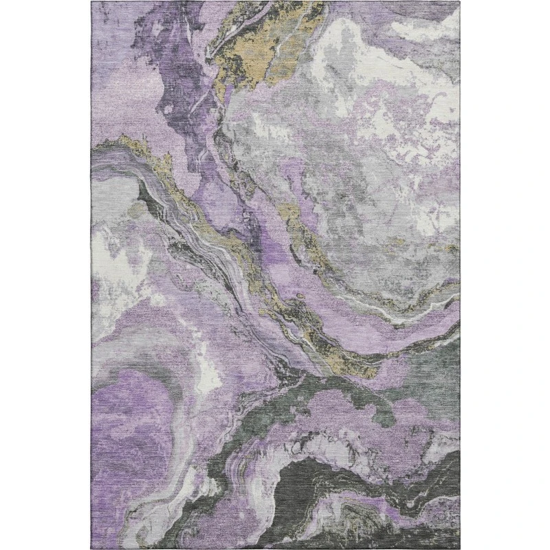 Addison Mayfield Purple AMF1908 5ft. x 7ft. 6in. Rect. Rug