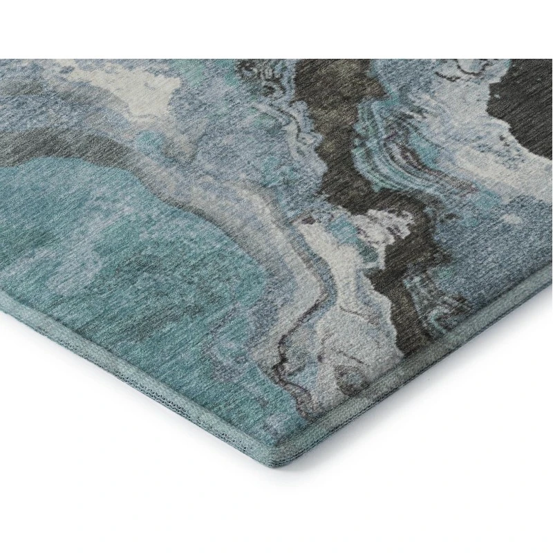 Addison Mayfield Teal AMF1908 9ft. x 12ft. Rect. Rug