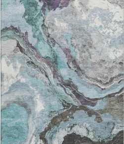 Addison Mayfield Teal AMF1908 8ft. x 10ft. Rect. Rug