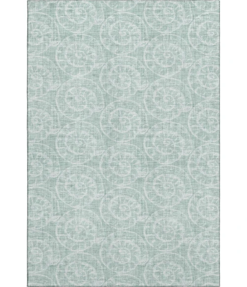 Addison Mayfield Green AMF190 - 8ft. Round Rug