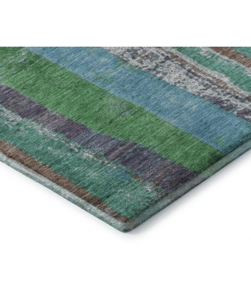 Addison Mayfield Teal AMF1910 5ft. x 7ft. 6in. Rect. Rug