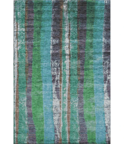 Addison Mayfield Teal AMF1910 5ft. x 7ft. 6in. Rect. Rug