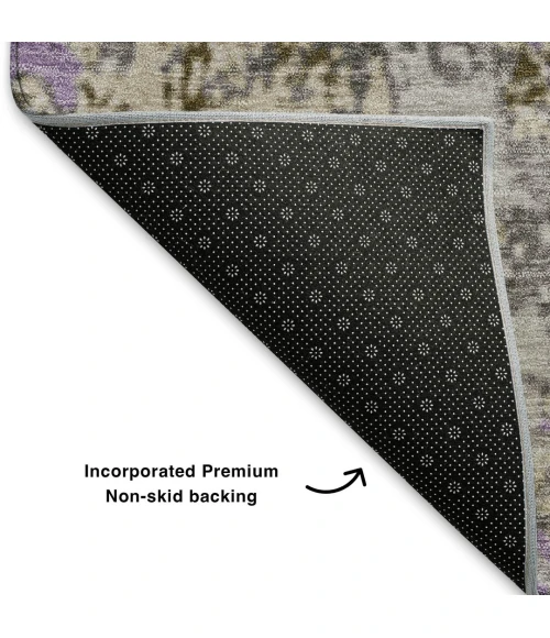 Addison Mayfield Purple AMF1911 8ft. x 10ft. Rect. Rug