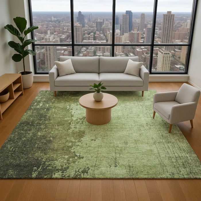 Addison Mayfield Green AMF1912 5ft. x 7ft. 6in. Rect. Rug