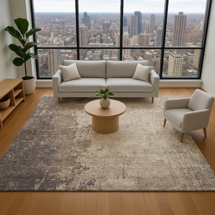 Addison Mayfield Brown AMF1912 2ft. 3in. x 7ft. 6in. Rect. Rug