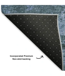 Addison Mayfield Blue AMF1913 5ft. x 7ft. 6in. Rect. Rug