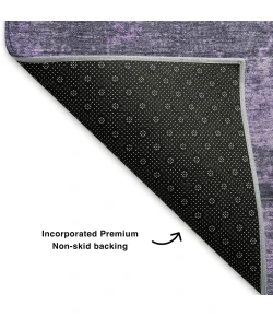 Addison Mayfield Purple AMF1913 8ft. x 10ft. Rect. Rug