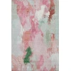 Addison Mayfield Pink AMF1914 - 8ft. Round Rug