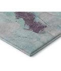 Addison Mayfield Teal AMF1914 - 8ft. Round Rug