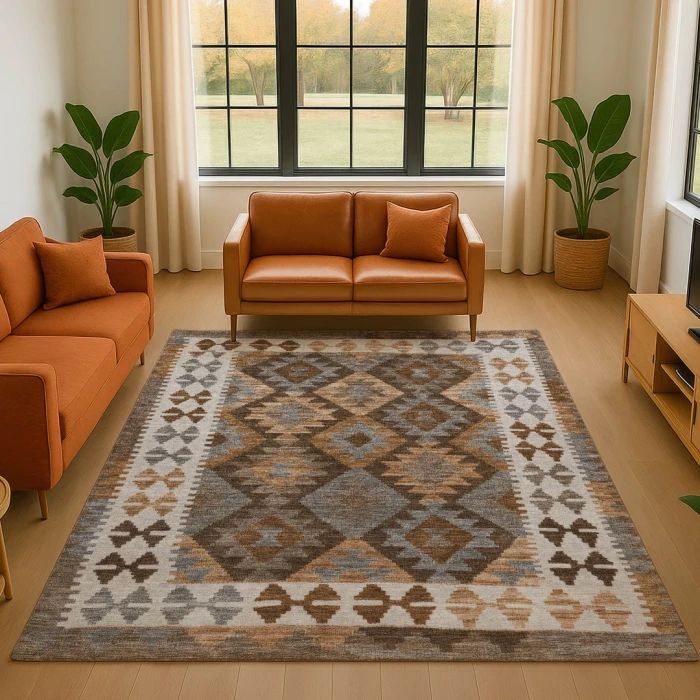Addison Mayfield Orange AMF1915 2ft. 3in. x 7ft. 6in. Rect. Rug