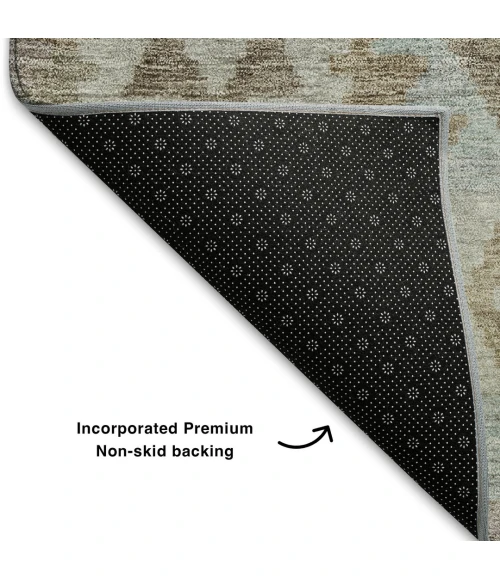 Addison Mayfield Brown AMF1915 2ft. 3in. x 7ft. 6in. Rect. Rug