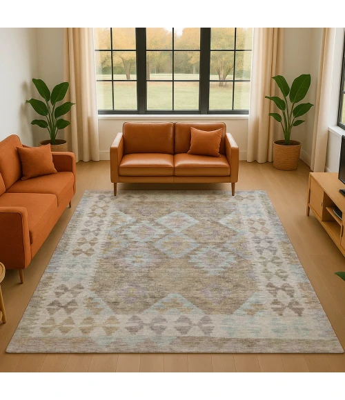 Addison Mayfield Brown AMF1915 2ft. 3in. x 7ft. 6in. Rect. Rug