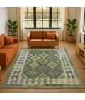 Addison Mayfield Green AMF1915 8ft. x 10ft. Rect. Rug