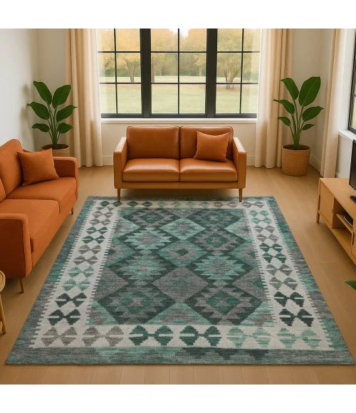 Addison Mayfield Blue AMF1915 9ft. x 12ft. Rect. Rug