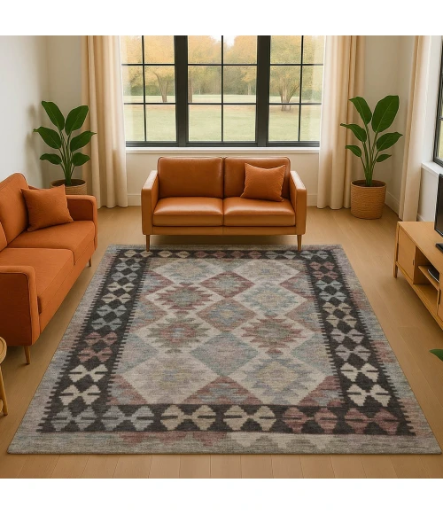 Addison Mayfield Brown AMF1915 2ft. 3in. x 7ft. 6in. Rect. Rug
