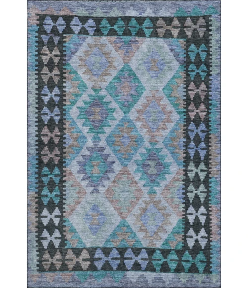 Addison Mayfield Teal AMF1915 2ft. 3in. x 7ft. 6in. Rect. Rug