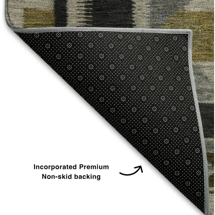 Addison Mayfield Brown AMF1916 - 8ft. Round Rug