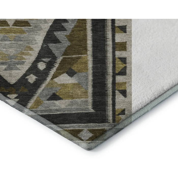 Addison Mayfield Brown AMF1916 - 8ft. Round Rug