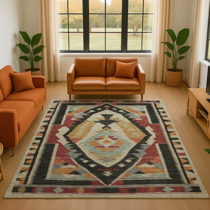 Addison Mayfield Red AMF1916 2ft. 3in. x 7ft. 6in. Rect. Rug