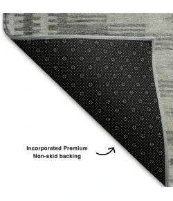 Addison Mayfield Gray AMF1917 - 8ft. Round Rug