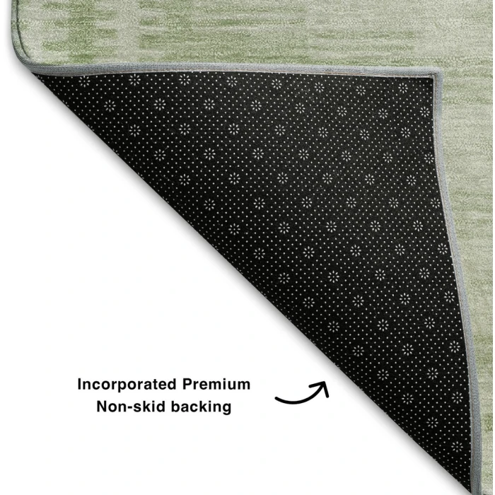 Addison Mayfield Green AMF1917 - 8ft. Round Rug