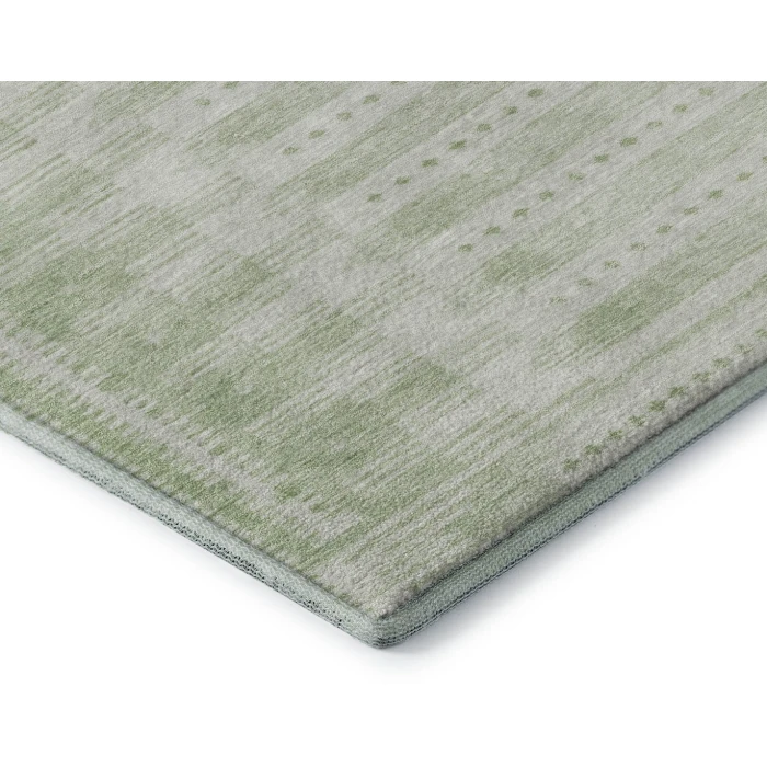 Addison Mayfield Green AMF1917 - 8ft. Round Rug