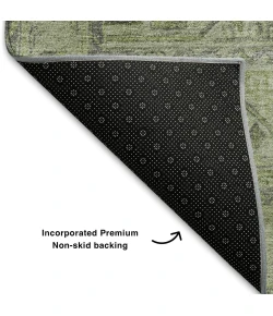 Addison Mayfield Green AMF1919 5ft. x 7ft. 6in. Rect. Rug