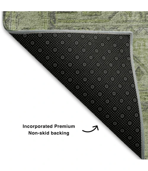 Addison Mayfield Green AMF1919 5ft. x 7ft. 6in. Rect. Rug